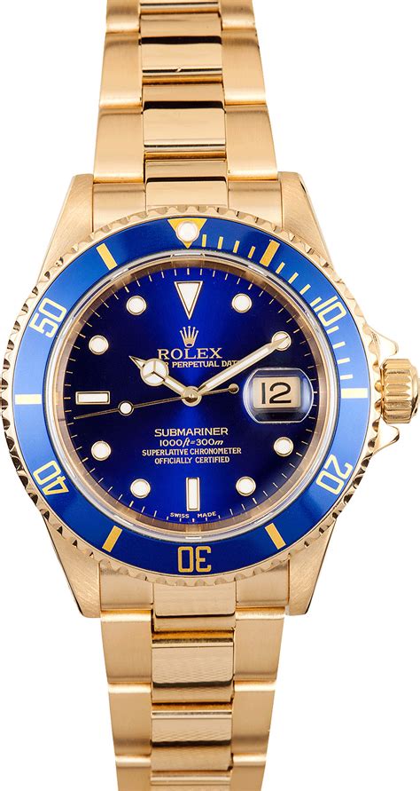 rolex watch yellow gold|Rolex submariner 18k gold price.